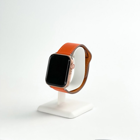 Кожаный ремешок Leather Rivet Clasp на Apple Watch 38/40/41mm Sunset